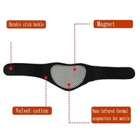 Tourmaline Magnetic Therapy Neck Pain Massager Cervical Vertebra Protection Support Spontaneous Heating Belt for Men Women