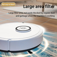 3-In-1 Intelligent Robot Vacuum Cleaner 6000Pa Strong Suction Sweep Mop Charge USB Laser Navigation Pet Hair Hard Floor 2026 New